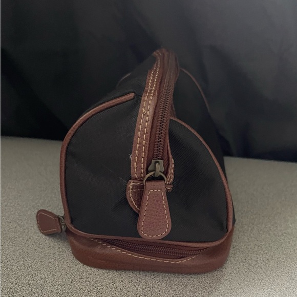 Ralph Lauren Black & Brown Canvas Cosmetic Bag - Picture 3 of 11